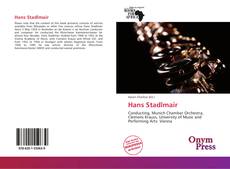 Buchcover von Hans Stadlmair