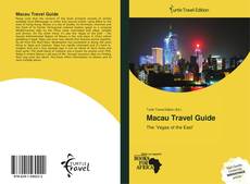 Capa do livro de Macau Travel Guide 
