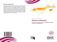 Capa do livro de Morton Subotnick 