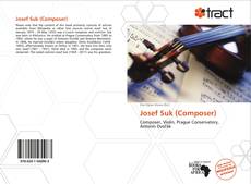 Buchcover von Josef Suk (Composer)