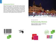 Buchcover von Kolomensky District