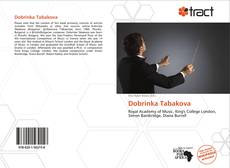 Dobrinka Tabakova kitap kapağı