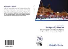 Capa do livro de Maryovsky District 