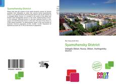 Portada del libro de Syamzhensky District