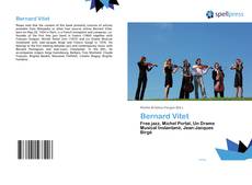 Bookcover of Bernard Vitet