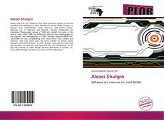 Bookcover of Alexei Shulgin