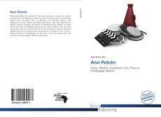 Ann Petrén kitap kapağı