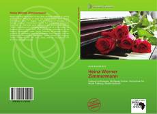 Buchcover von Heinz Werner Zimmermann