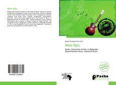 Capa do livro de Alen Ilijic 