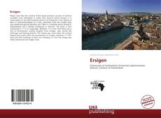 Bookcover of Ersigen