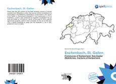 Bookcover of Eschenbach, St. Gallen