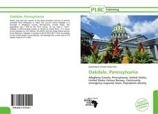 Oakdale, Pennsylvania kitap kapağı