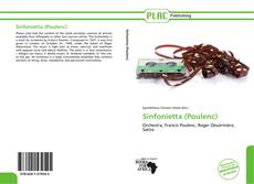Bookcover of Sinfonietta (Poulenc)