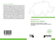 Gossau, St. Gallen kitap kapağı