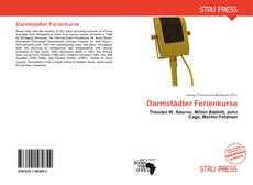 Capa do livro de Darmstädter Ferienkurse 