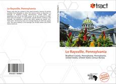 Le Raysville, Pennsylvania kitap kapağı