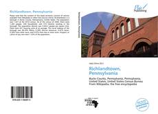 Bookcover of Richlandtown, Pennsylvania