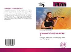 Bookcover of Imaginary Landscape No. 1
