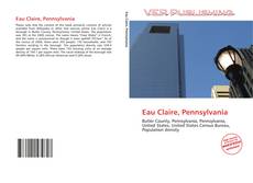 Bookcover of Eau Claire, Pennsylvania