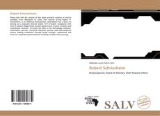 Buchcover von Robert Schriesheim
