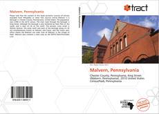 Bookcover of Malvern, Pennsylvania