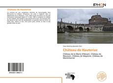 Château de Hauterive kitap kapağı