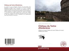 Bookcover of Château du Tertre d'Ambrières