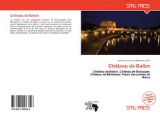 Château de Ballon kitap kapağı