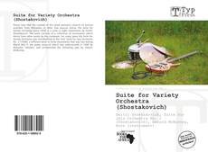 Suite for Variety Orchestra (Shostakovich) kitap kapağı