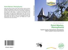 Bookcover of Point Marion, Pennsylvania