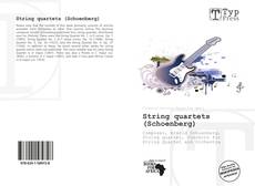 Buchcover von String quartets (Schoenberg)