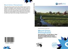 Bookcover of Mount Union, Pennsylvania