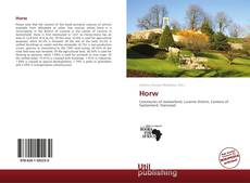 Bookcover of Horw