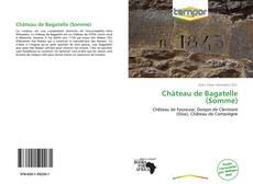 Capa do livro de Château de Bagatelle (Somme) 