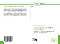 Calvin Jones BIG BAND Jazz Festival kitap kapağı