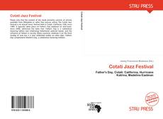 Bookcover of Cotati Jazz Festival