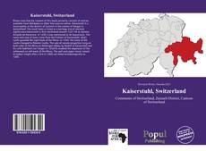 Bookcover of Kaiserstuhl, Switzerland