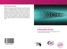 Bookcover of Informatics Forum
