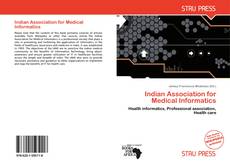 Capa do livro de Indian Association for Medical Informatics 