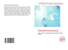 Capa do livro de Literate Environment 