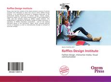 Bookcover of Raffles Design Institute