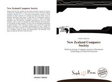 Couverture de New Zealand Computer Society