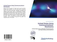 Capa do livro de United States Army Communications-Electronics 