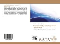 Couverture de Information Systems Research in Scandinavia