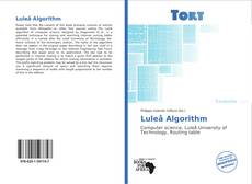 Buchcover von Luleå Algorithm