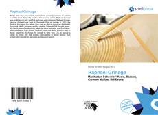 Bookcover of Raphael Grinage