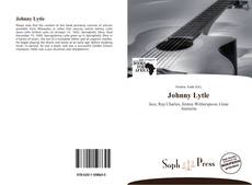 Capa do livro de Johnny Lytle 