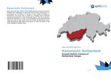 Capa do livro de Kaiserstuhl, Switzerland 