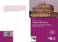 Château de Plassac kitap kapağı