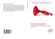 Capa do livro de Fernando Saunders 